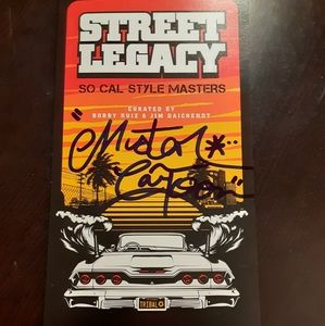 Mister Mr.Cartoon Street legacy low rider estevan oriol tattoos graffiti art